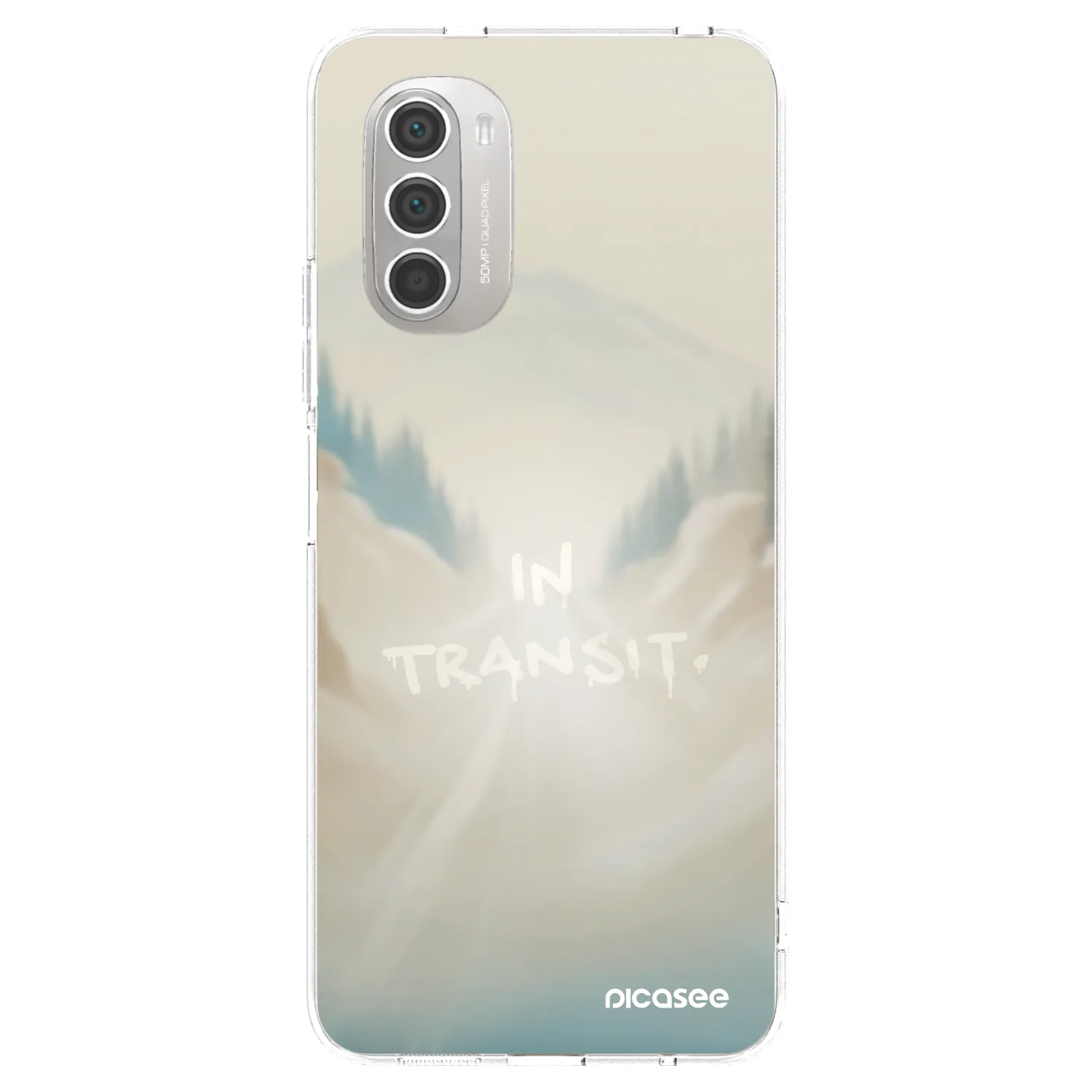 Picasee átlátszó szilikon tok az alábbi mobiltelefonokra Motorola Moto G51 - IN TRANSIT