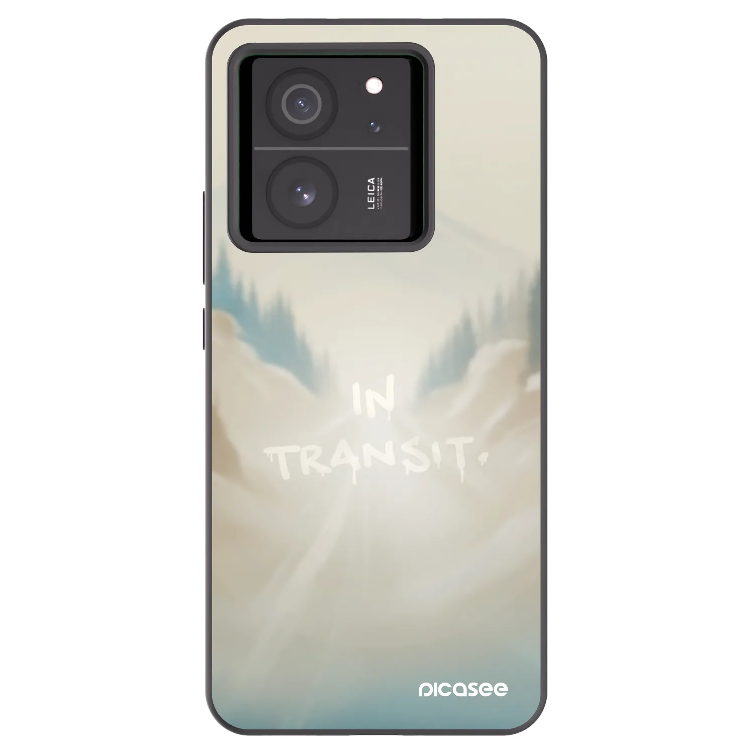 Picasee fekete szilikon tok az alábbi mobiltelefonokra Xiaomi 13T Pro - IN TRANSIT
