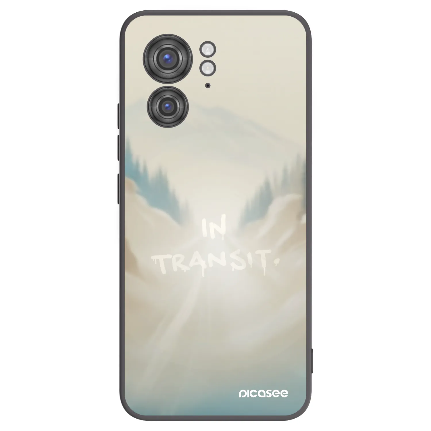 Picasee fekete szilikon tok az alábbi mobiltelefonokra Motorola Edge 40 - IN TRANSIT
