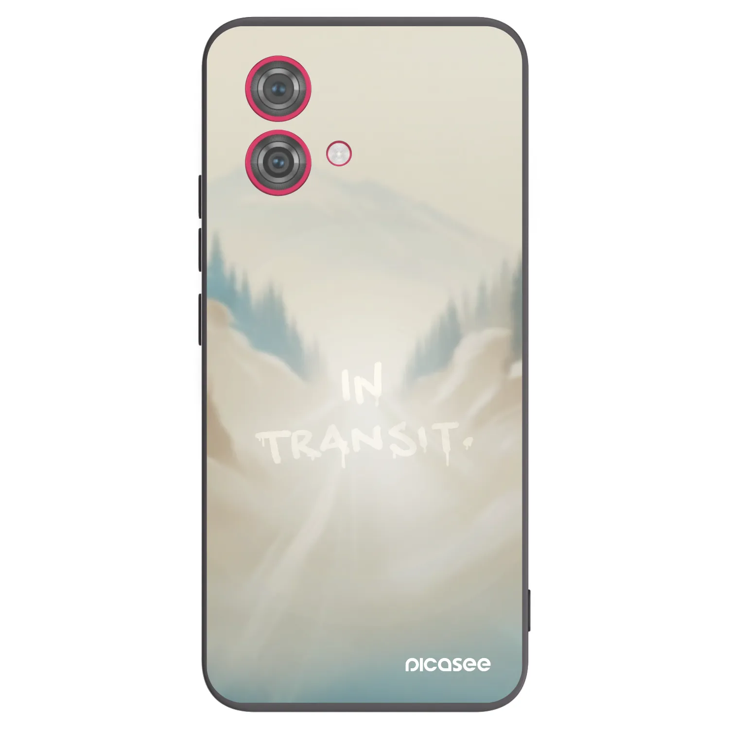 Picasee fekete szilikon tok az alábbi mobiltelefonokra Motorola Moto G84 5G - IN TRANSIT