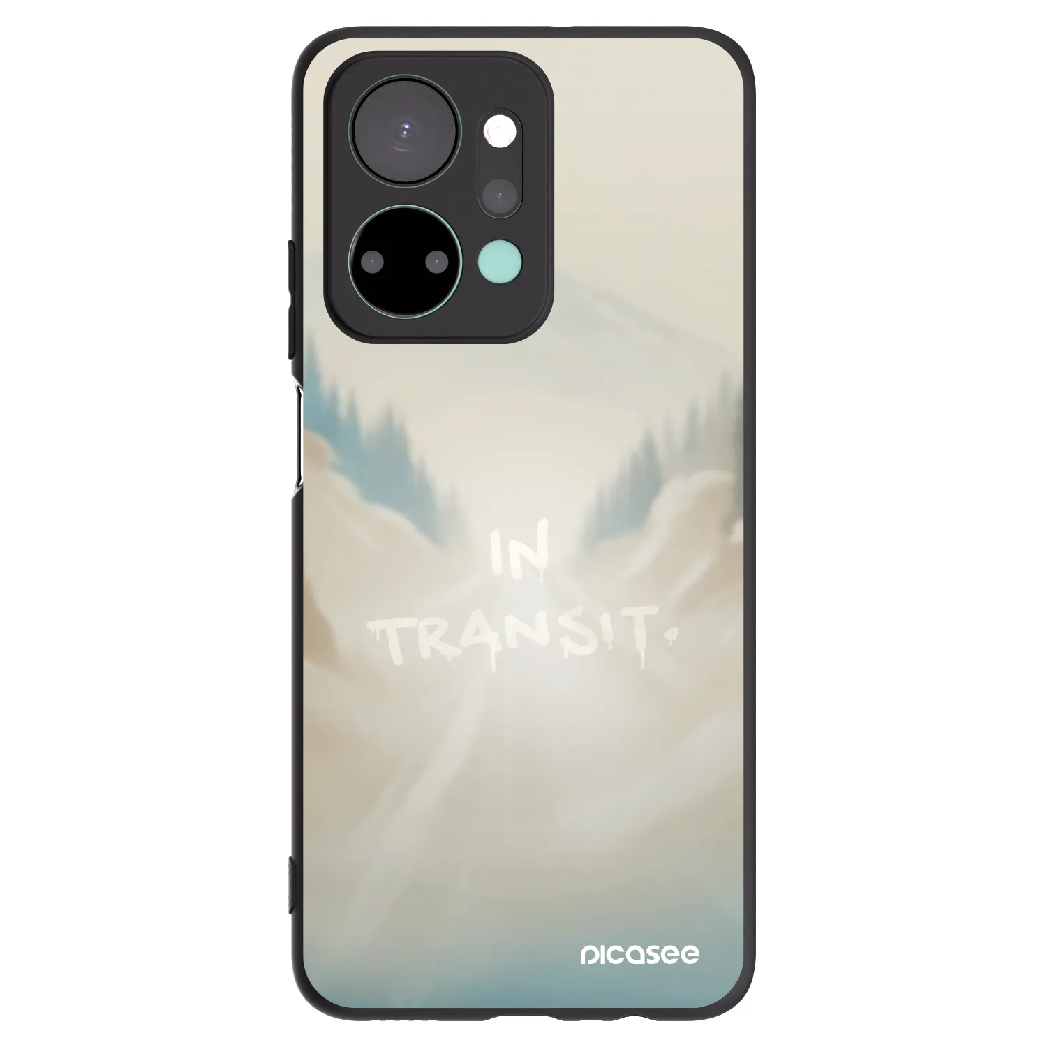 Picasee fekete szilikon tok az alábbi mobiltelefonokra Honor X7a - IN TRANSIT