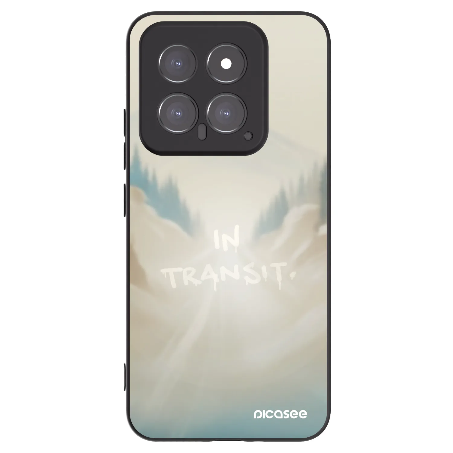 Picasee fekete szilikon tok az alábbi mobiltelefonokra Xiaomi 14 - IN TRANSIT