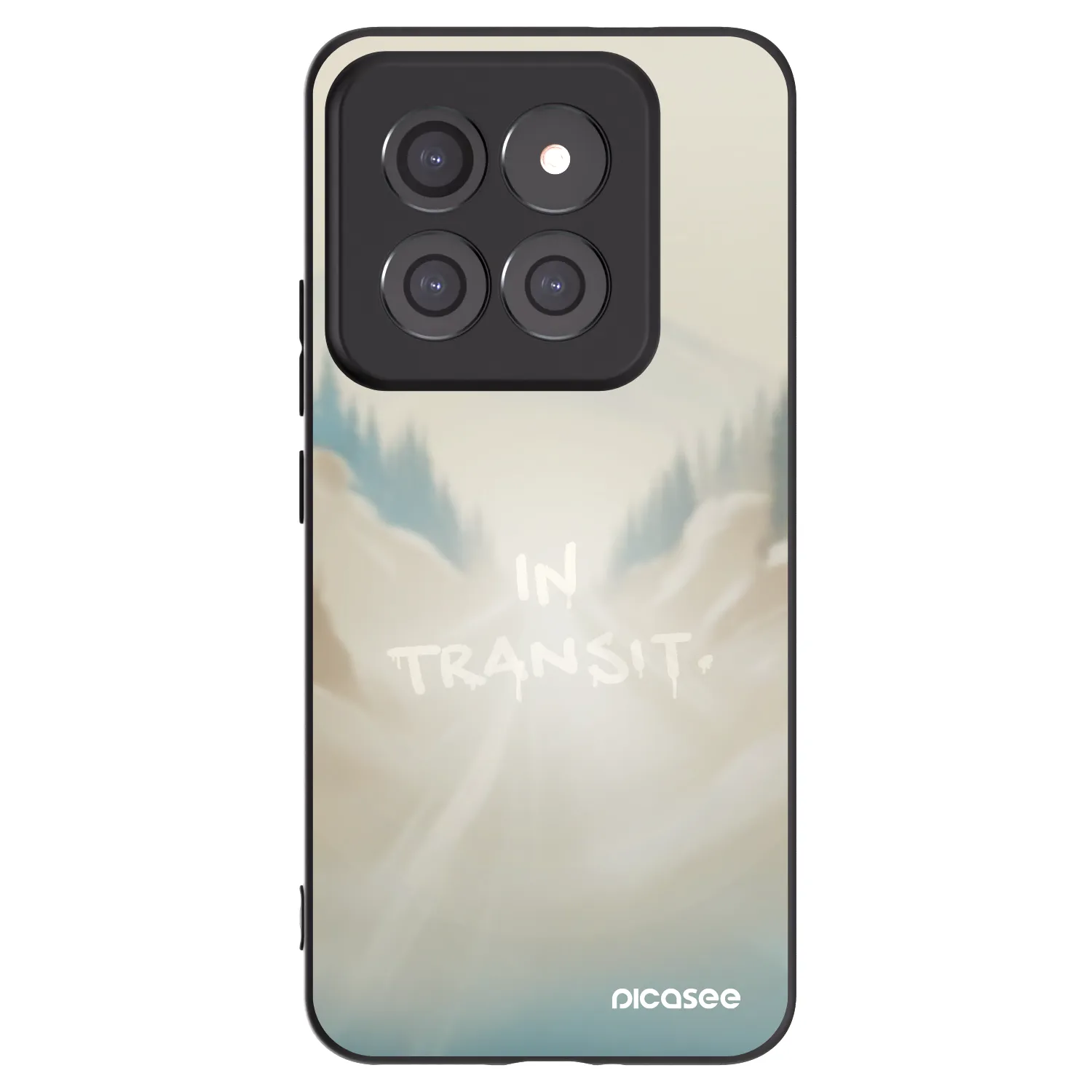 Picasee fekete szilikon tok az alábbi mobiltelefonokra Xiaomi 14 Pro - IN TRANSIT