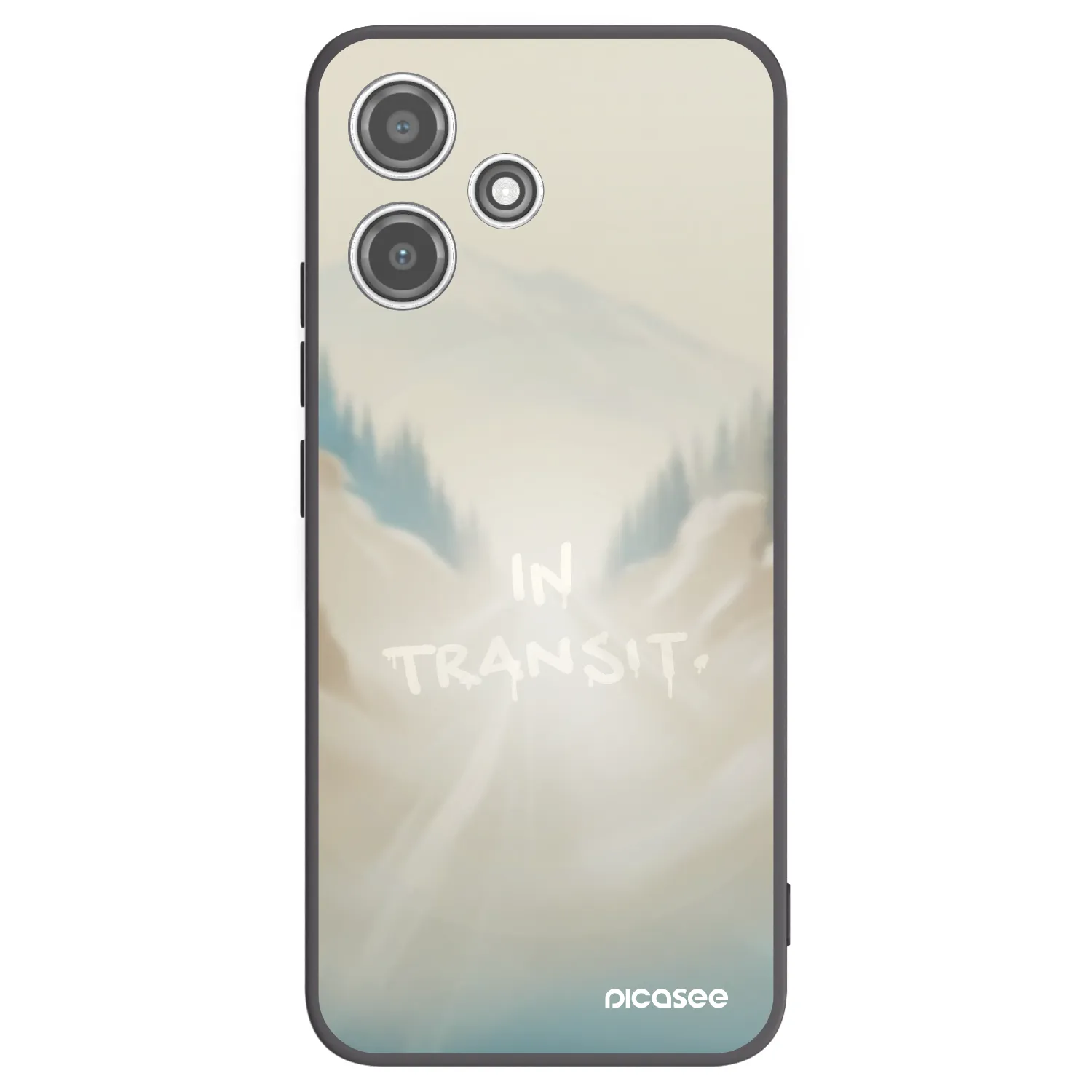 Picasee fekete szilikon tok az alábbi mobiltelefonokra Xiaomi Redmi 12 5G - IN TRANSIT