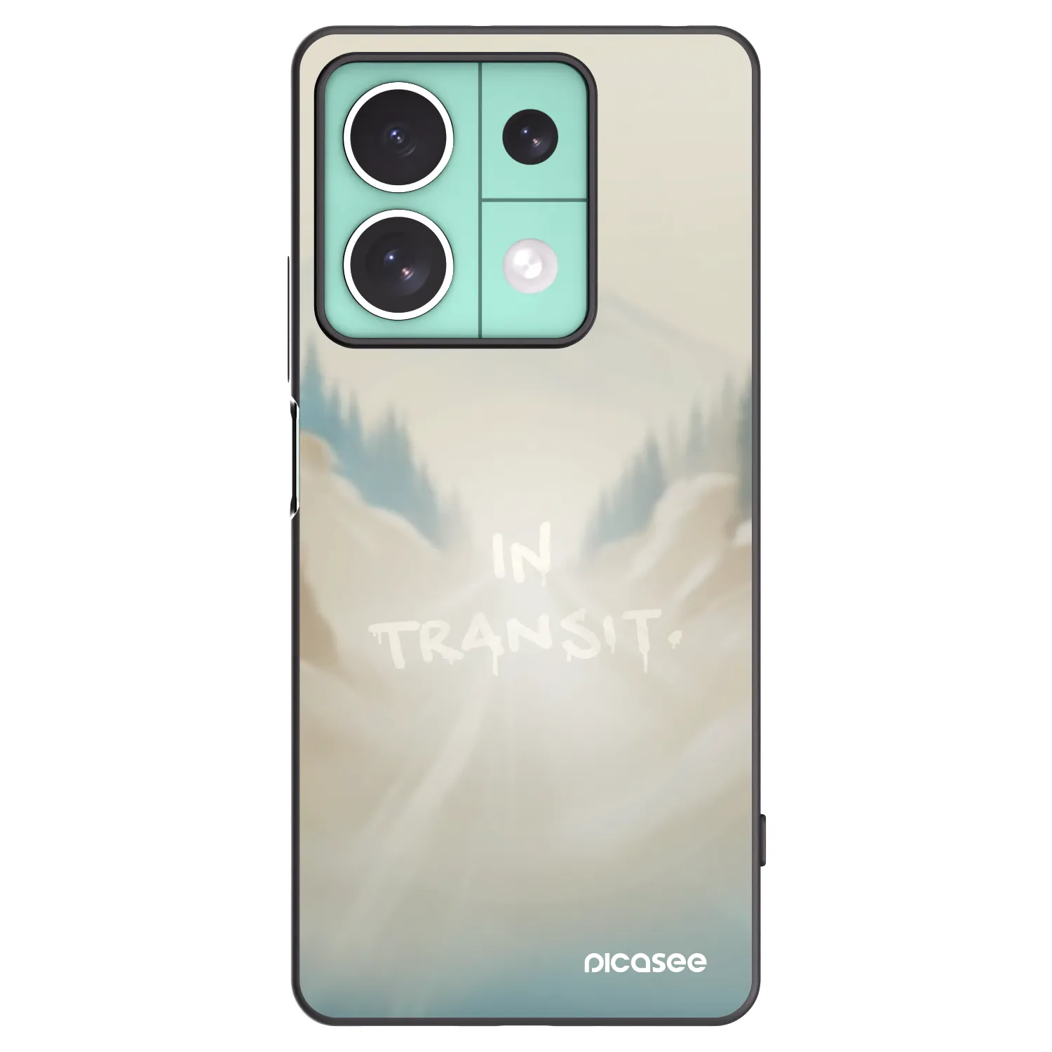 Picasee fekete szilikon tok az alábbi mobiltelefonokra Xiaomi Redmi Note 13 5G - IN TRANSIT