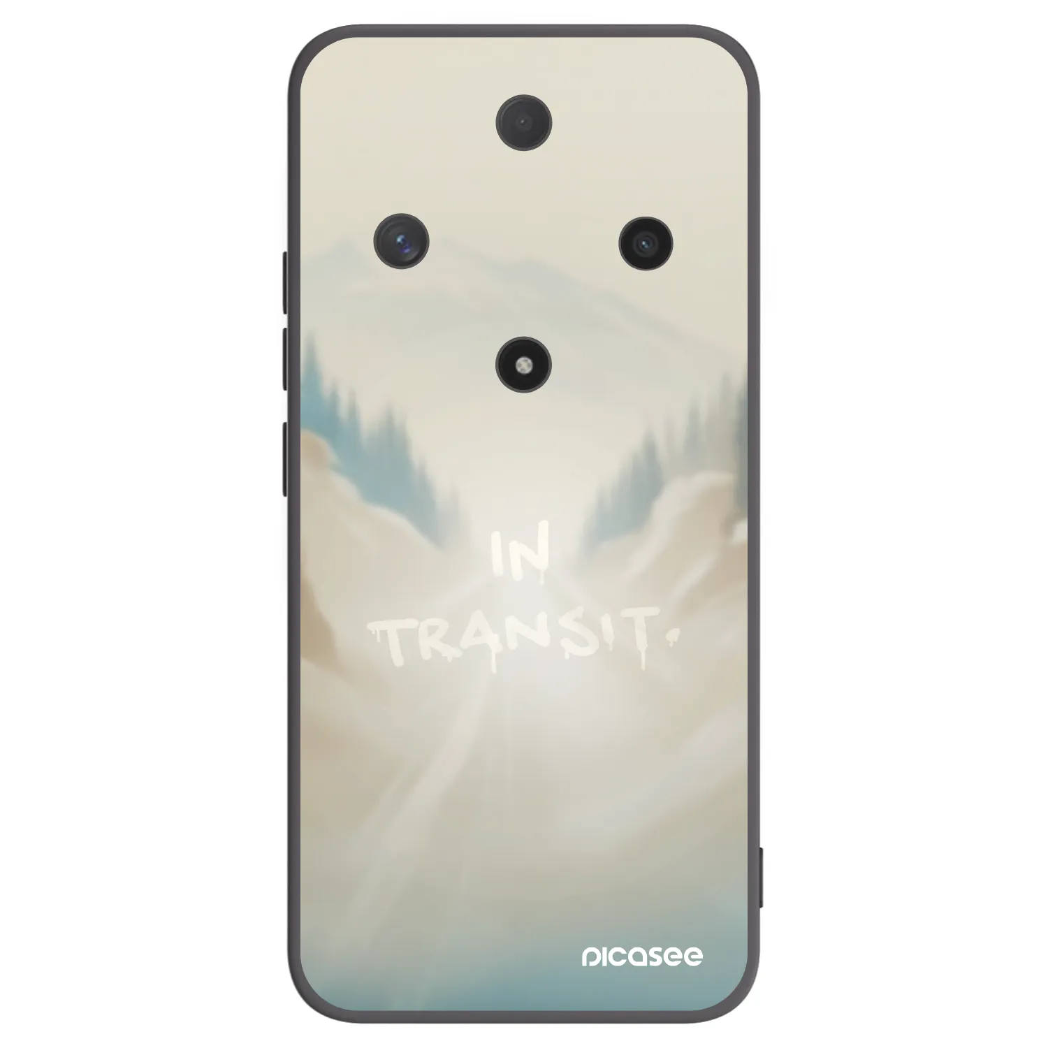 Picasee fekete szilikon tok az alábbi mobiltelefonokra Honor Magic6 Lite 5G - IN TRANSIT