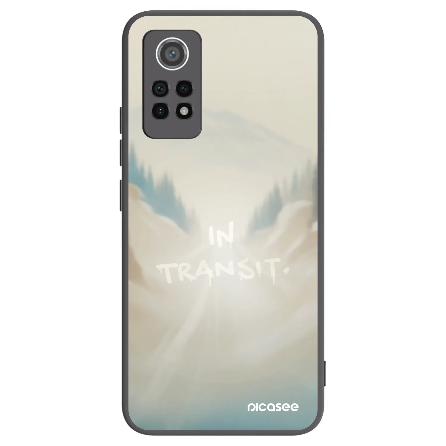 Picasee fekete szilikon tok az alábbi mobiltelefonokra Xiaomi Redmi Note 12 Pro 4G - IN TRANSIT