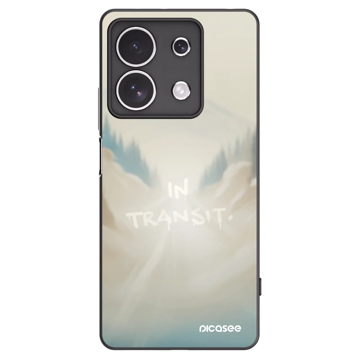 Picasee fekete szilikon tok az alábbi mobiltelefonokra Xiaomi Redmi Note 13 4G - IN TRANSIT