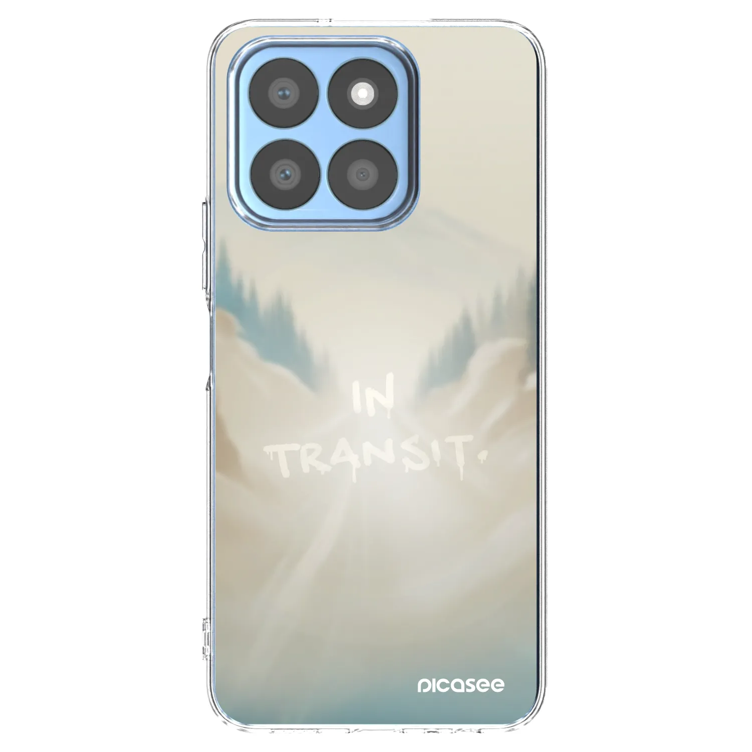 Picasee átlátszó szilikon tok az alábbi mobiltelefonokra Honor X8b - IN TRANSIT