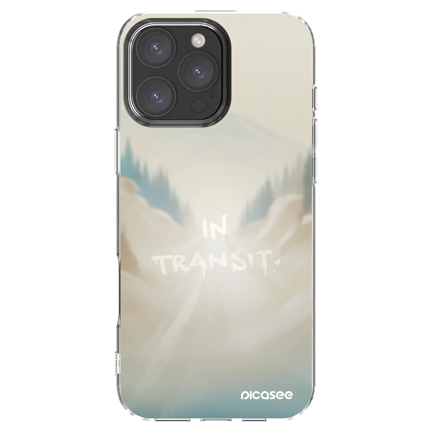 Picasee átlátszó szilikon tok az alábbi mobiltelefonokra Apple iPhone 16 Pro Max - IN TRANSIT