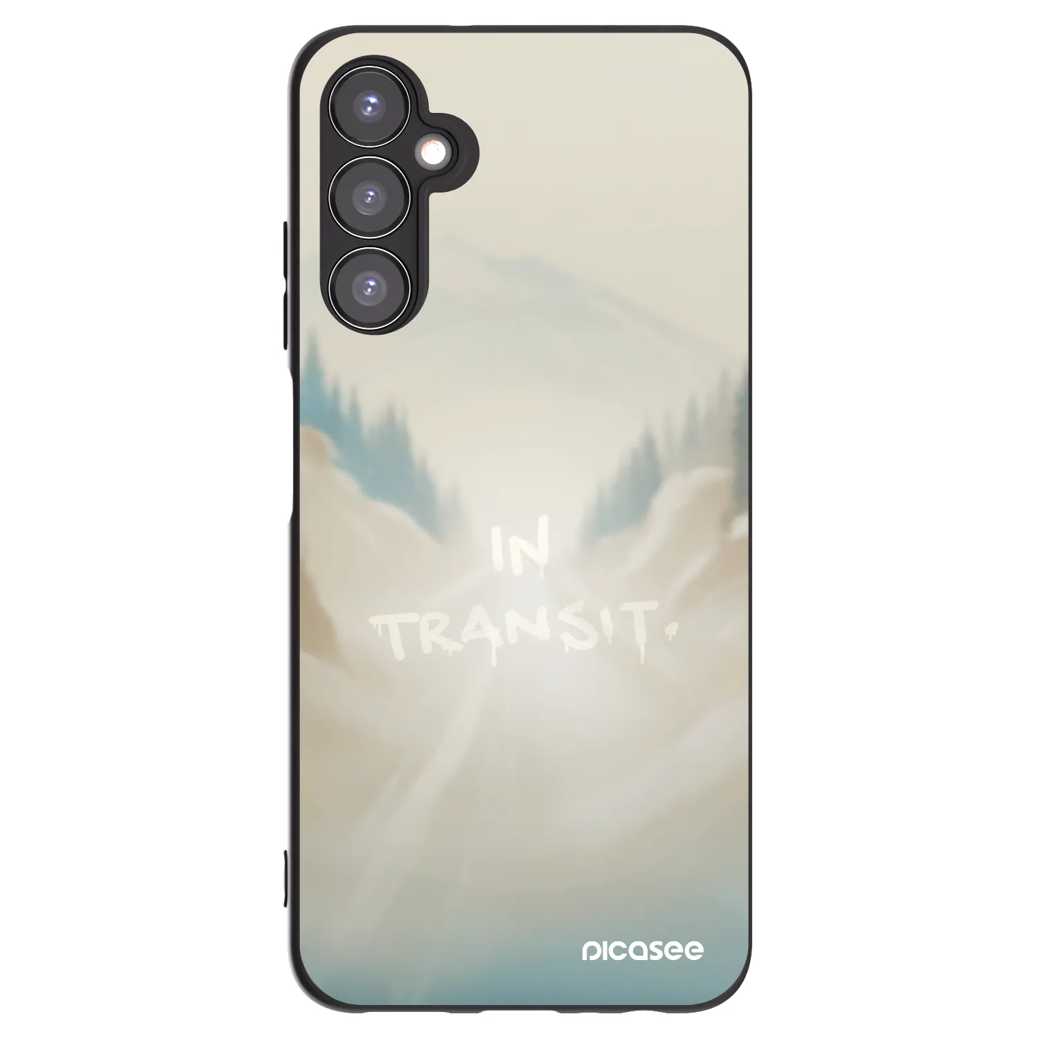 Picasee fekete szilikon tok az alábbi mobiltelefonokra Samsung Galaxy A05s A057G - IN TRANSIT