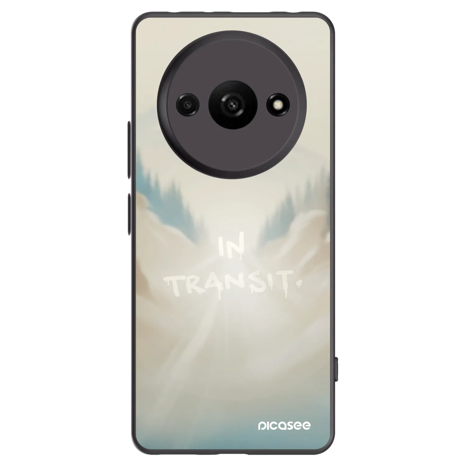 Picasee fekete szilikon tok az alábbi mobiltelefonokra Xiaomi Redmi A3 - IN TRANSIT