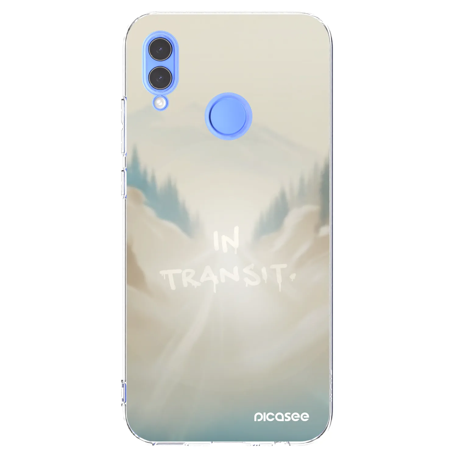 Picasee átlátszó szilikon tok az alábbi mobiltelefonokra Huawei P Smart 2019 - IN TRANSIT