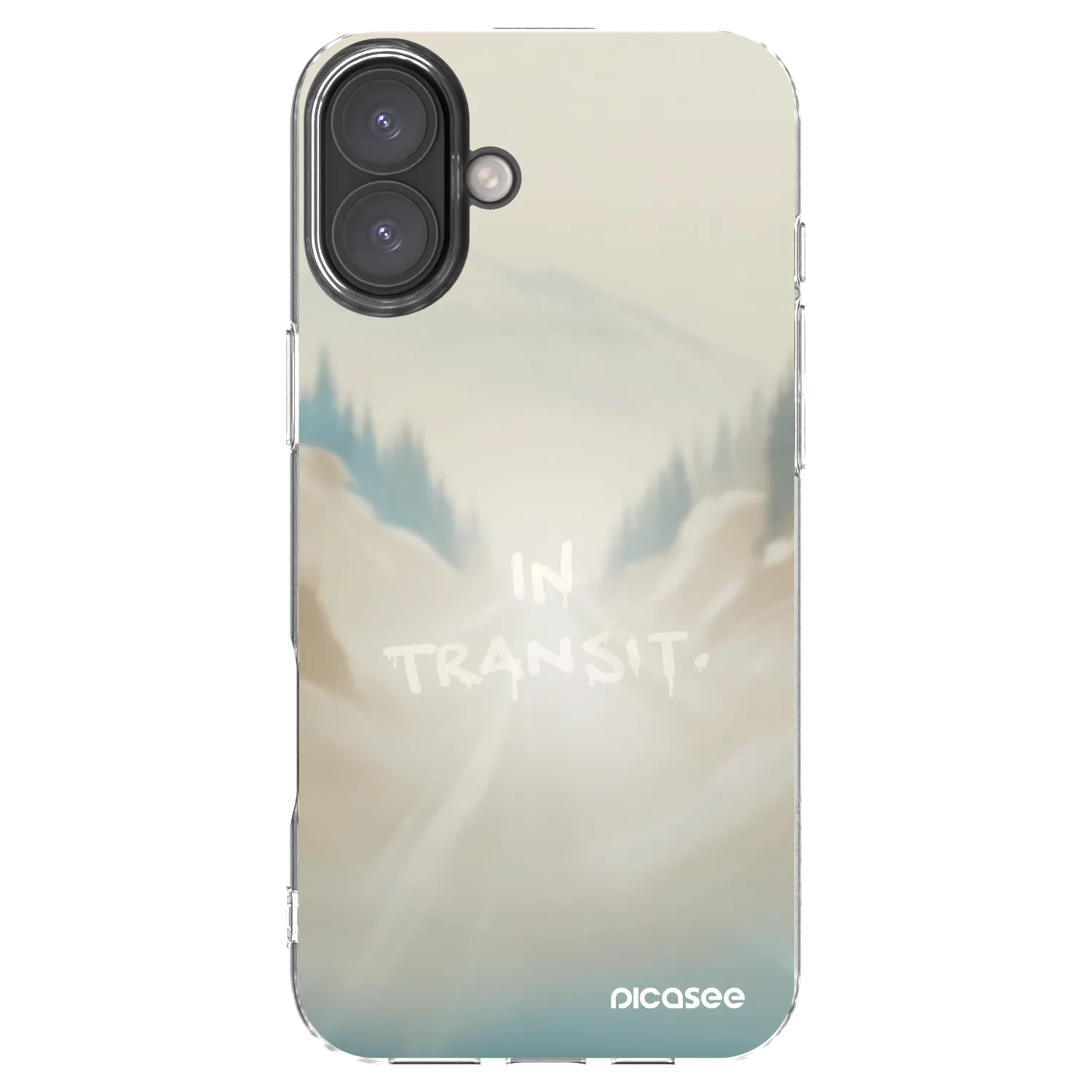Picasee átlátszó szilikon tok az alábbi mobiltelefonokra Apple iPhone 16 Plus - IN TRANSIT