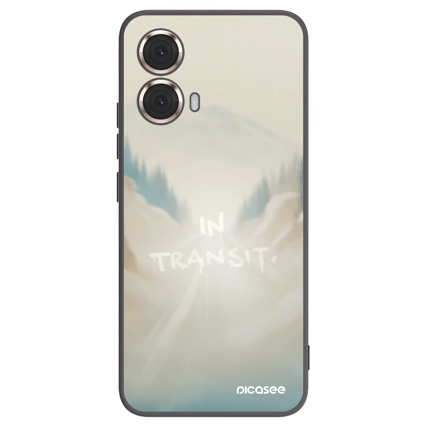 Picasee fekete szilikon tok az alábbi mobiltelefonokra Motorola Moto G85 - IN TRANSIT
