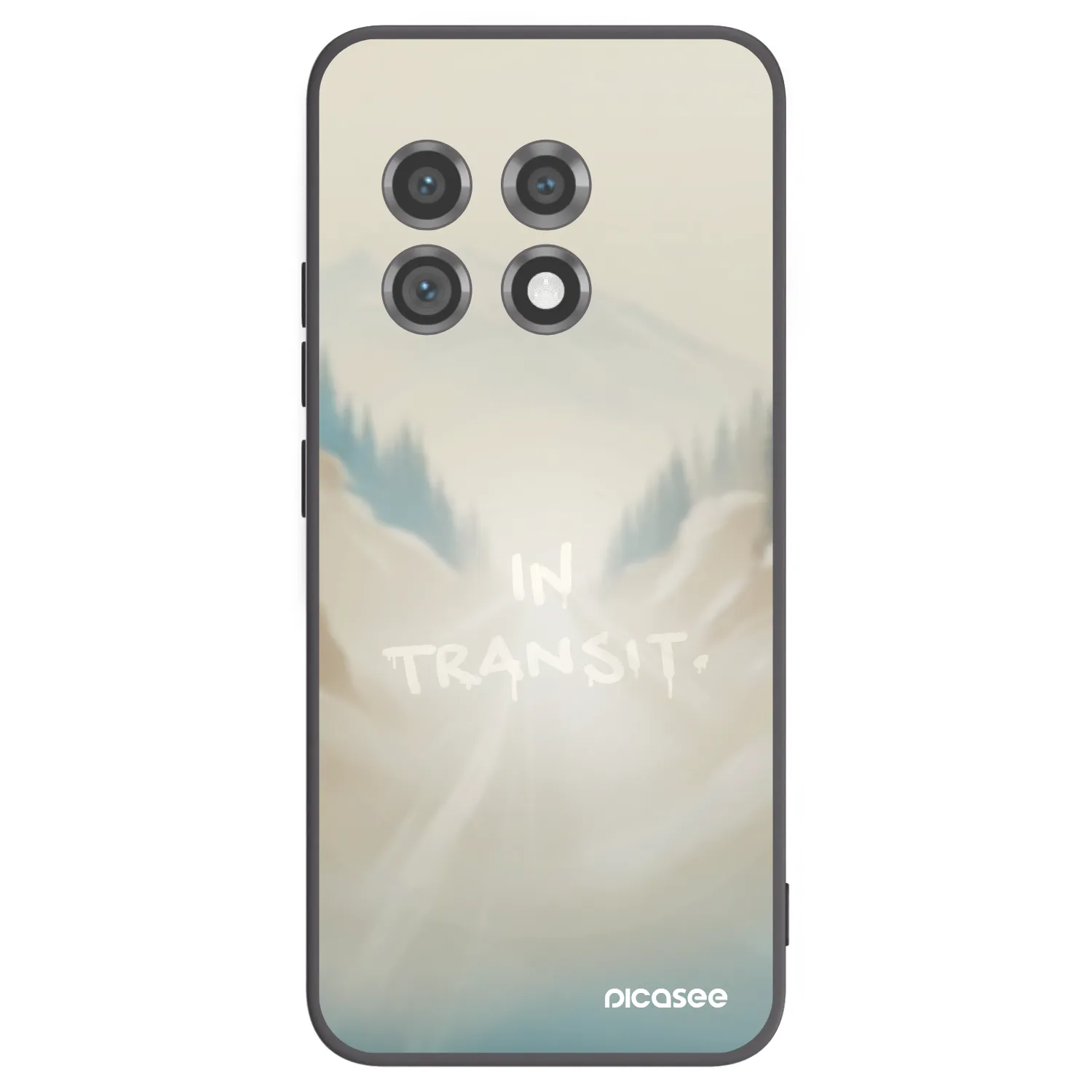 Picasee fekete szilikon tok az alábbi mobiltelefonokra OnePlus 11 5G - IN TRANSIT