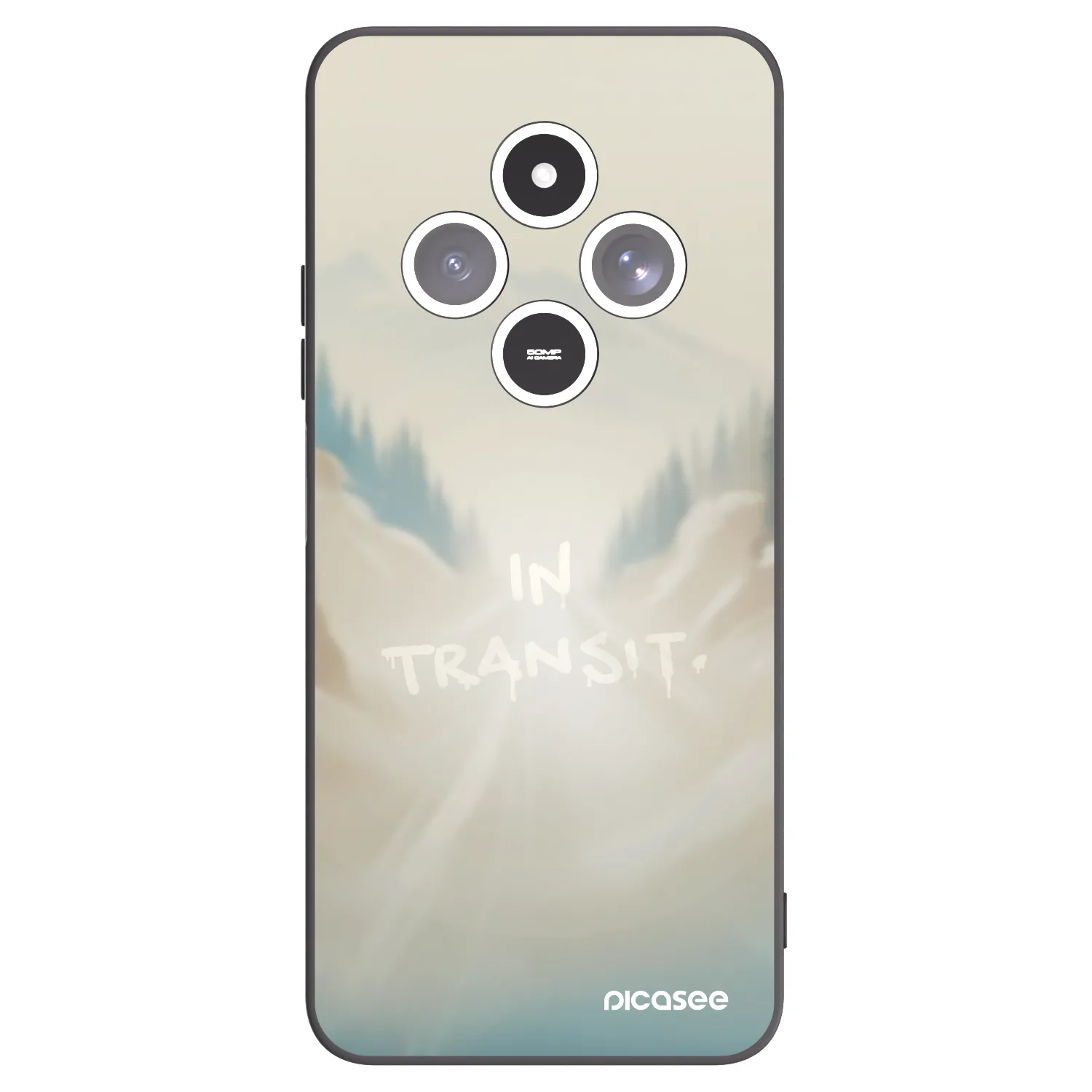 Picasee fekete szilikon tok az alábbi mobiltelefonokra Xiaomi Redmi 14C - IN TRANSIT