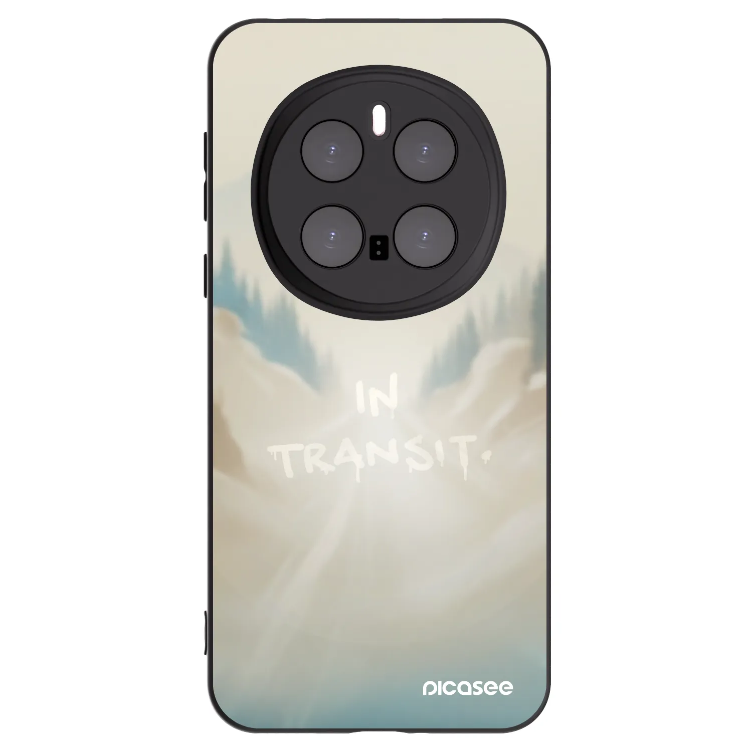 Picasee fekete szilikon tok az alábbi mobiltelefonokra Honor Magic7 Pro 5G - IN TRANSIT