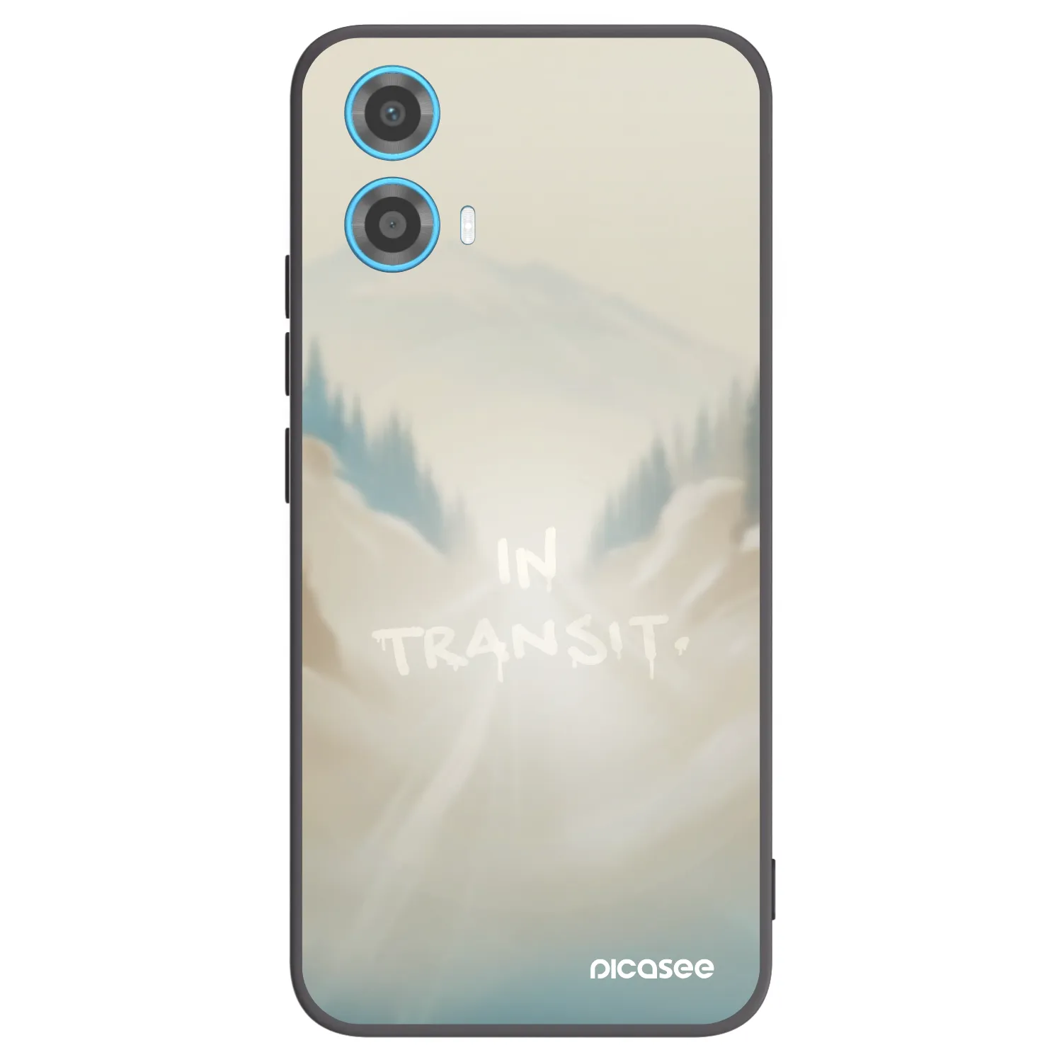Picasee fekete szilikon tok az alábbi mobiltelefonokra Motorola Moto G34 5G - IN TRANSIT