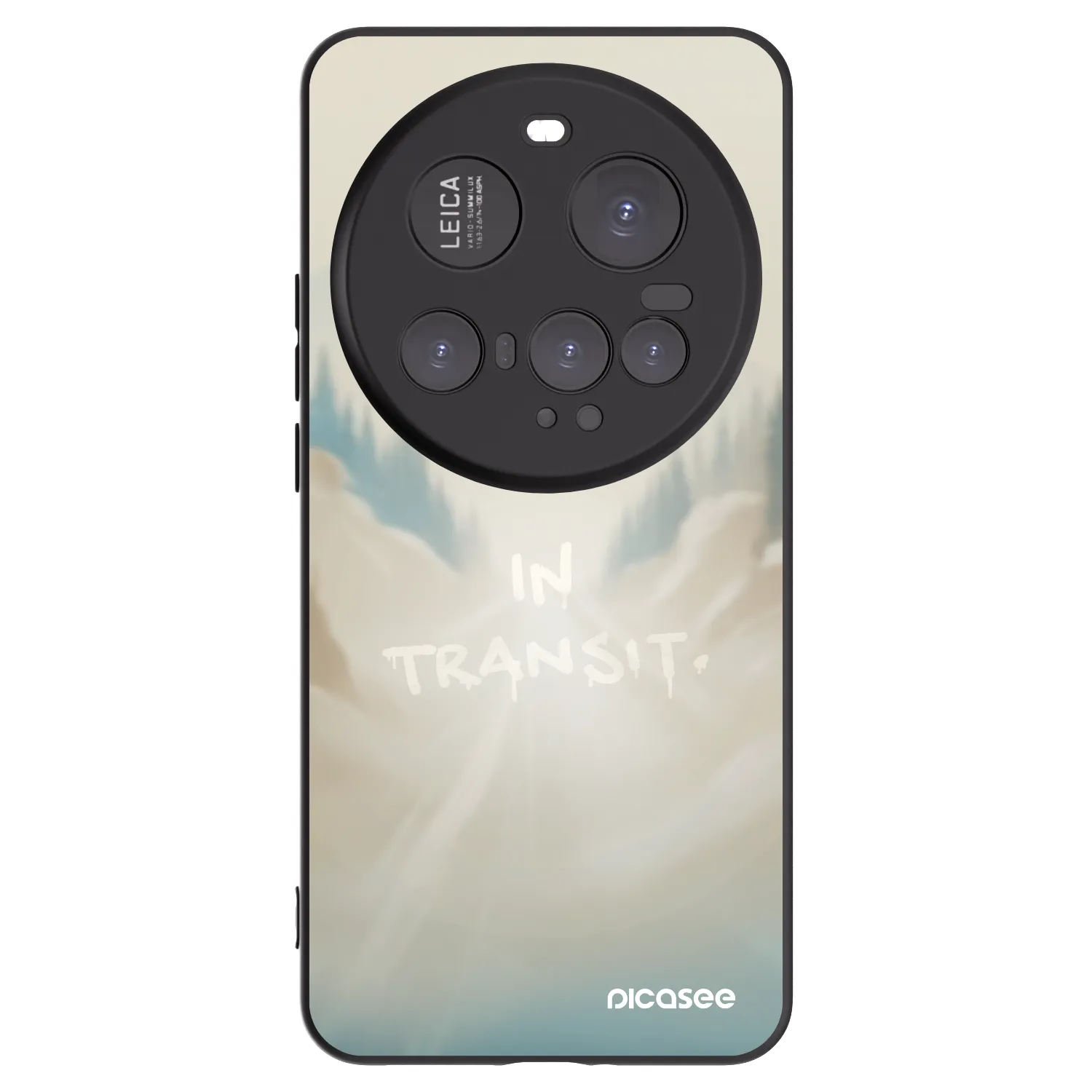 Picasee fekete szilikon tok az alábbi mobiltelefonokra Xiaomi 15 Ultra - IN TRANSIT