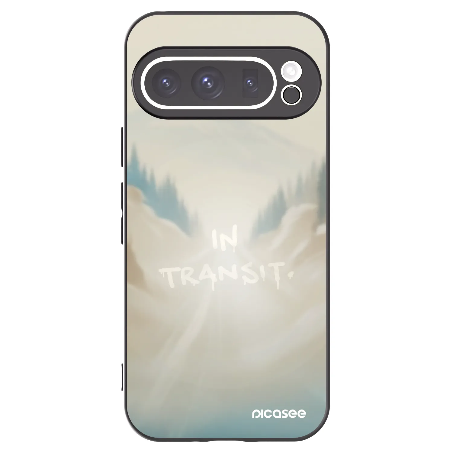 Picasee fekete szilikon tok az alábbi mobiltelefonokra Google Pixel 9 Pro - IN TRANSIT