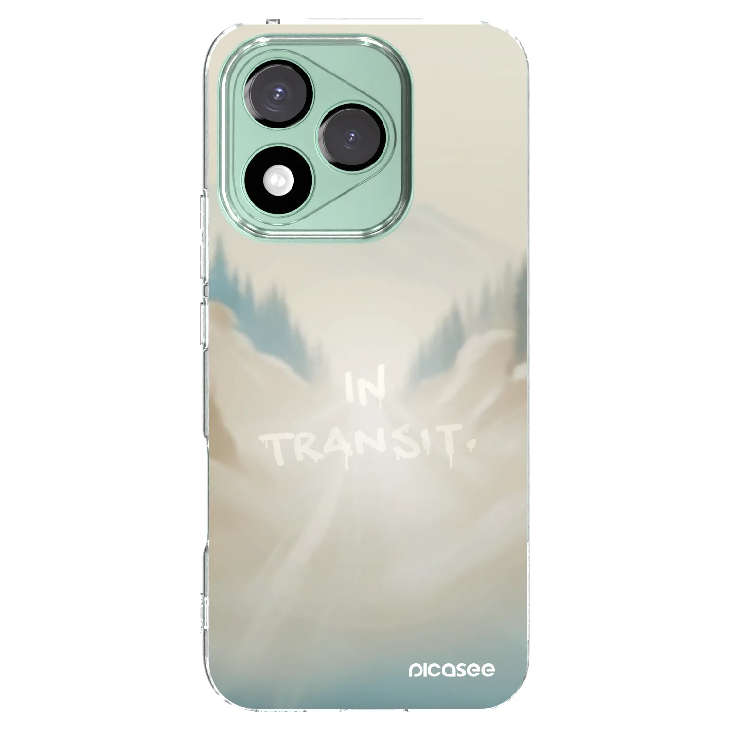 Picasee átlátszó szilikon tok az alábbi mobiltelefonokra Honor 400 Lite 5G - IN TRANSIT