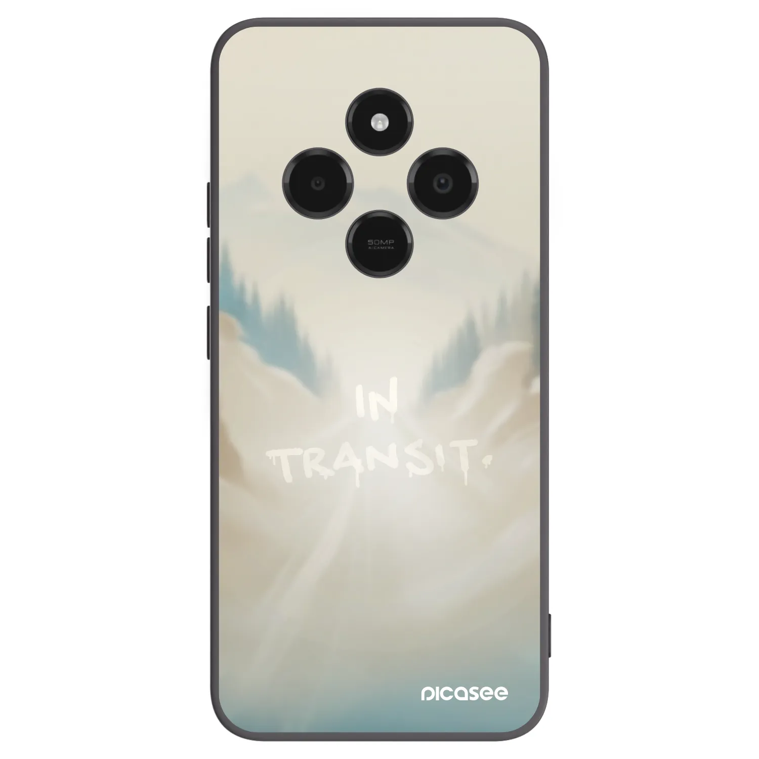 Picasee fekete szilikon tok az alábbi mobiltelefonokra Xiaomi Poco C75 - IN TRANSIT