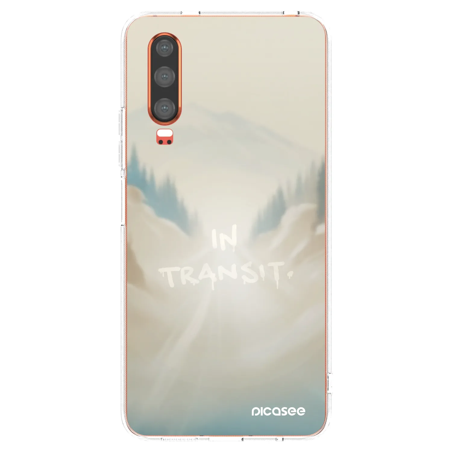 Picasee átlátszó szilikon tok az alábbi mobiltelefonokra Huawei P30 - IN TRANSIT