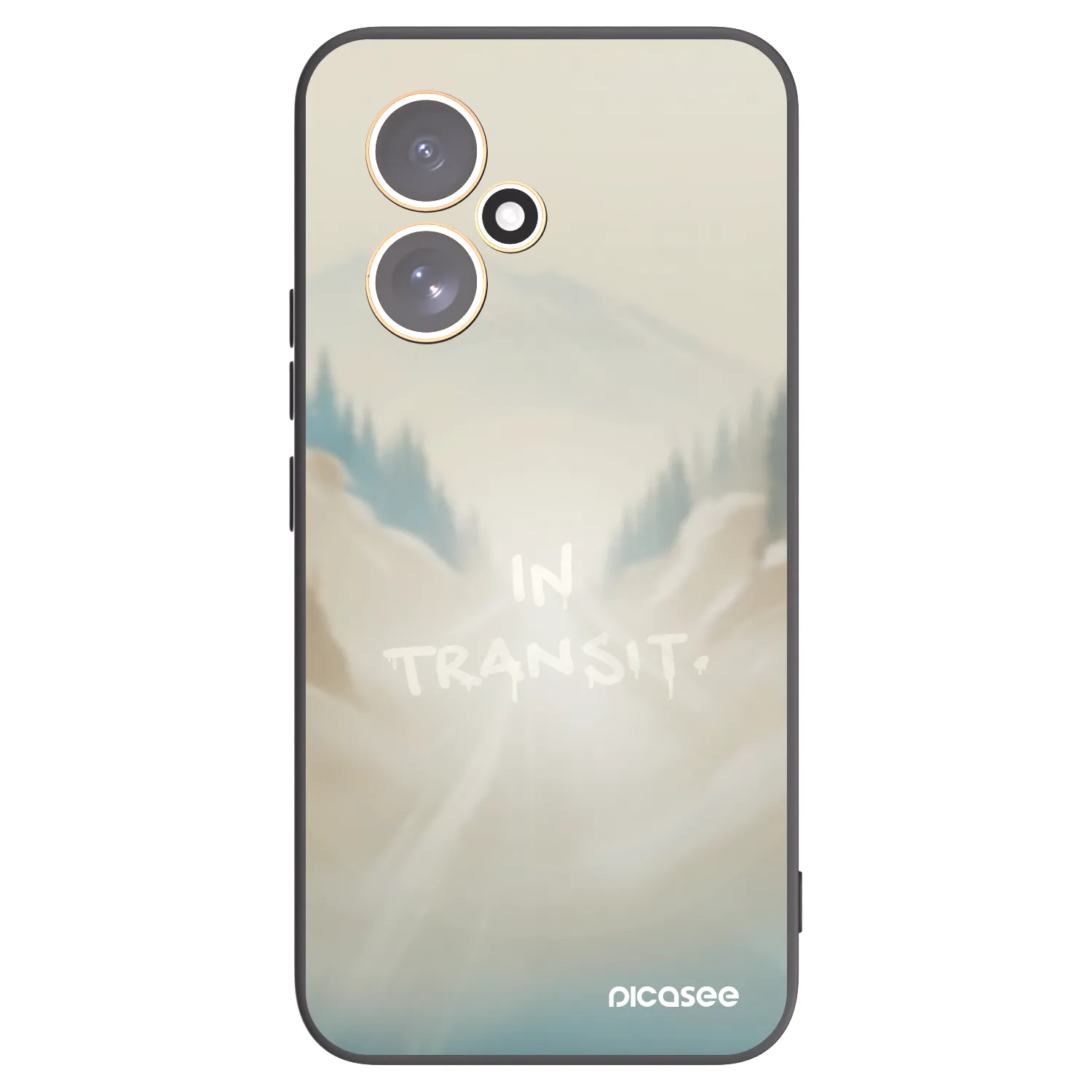 Picasee fekete szilikon tok az alábbi mobiltelefonokra Honor 400 5G - IN TRANSIT