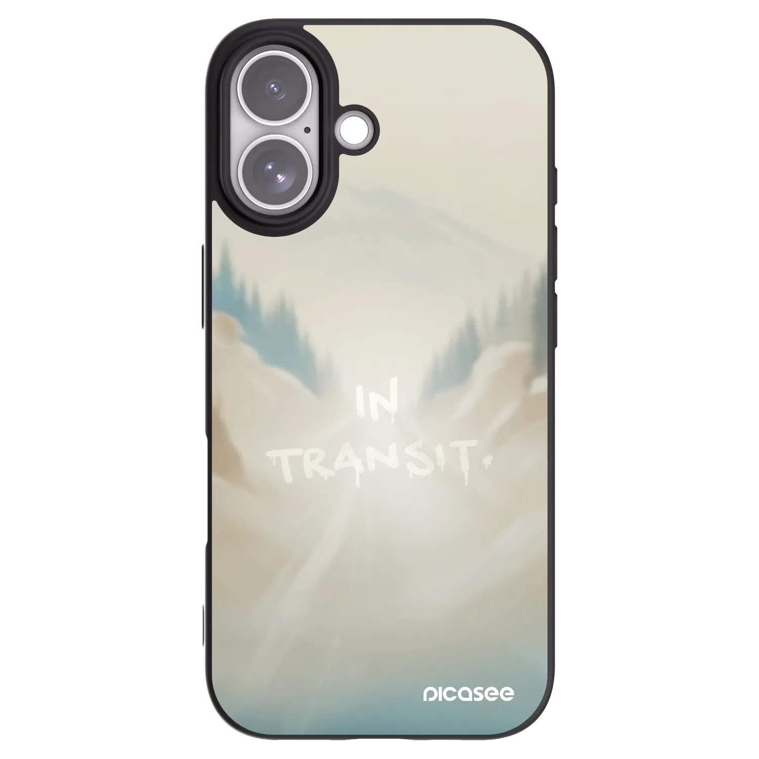 Picasee fekete szilikon tok az alábbi mobiltelefonokra Apple iPhone 17 - IN TRANSIT