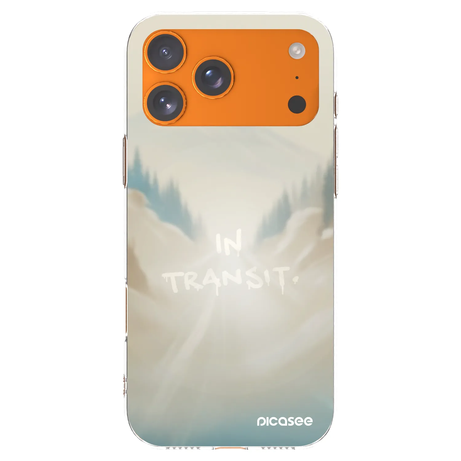 Picasee átlátszó szilikon tok az alábbi mobiltelefonokra Apple iPhone 17 Pro Max - IN TRANSIT