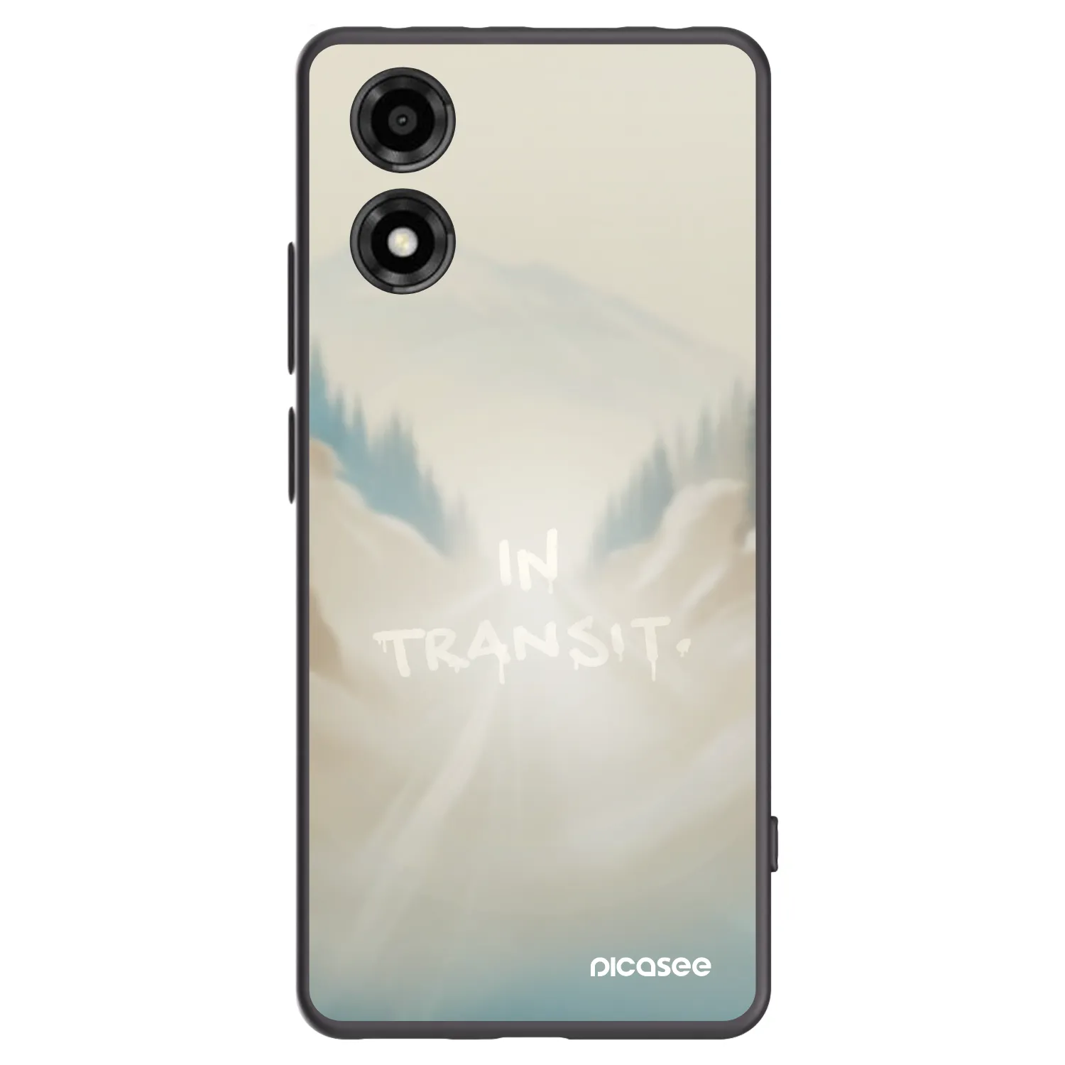 Picasee fekete szilikon tok az alábbi mobiltelefonokra Motorola Moto E14 - IN TRANSIT