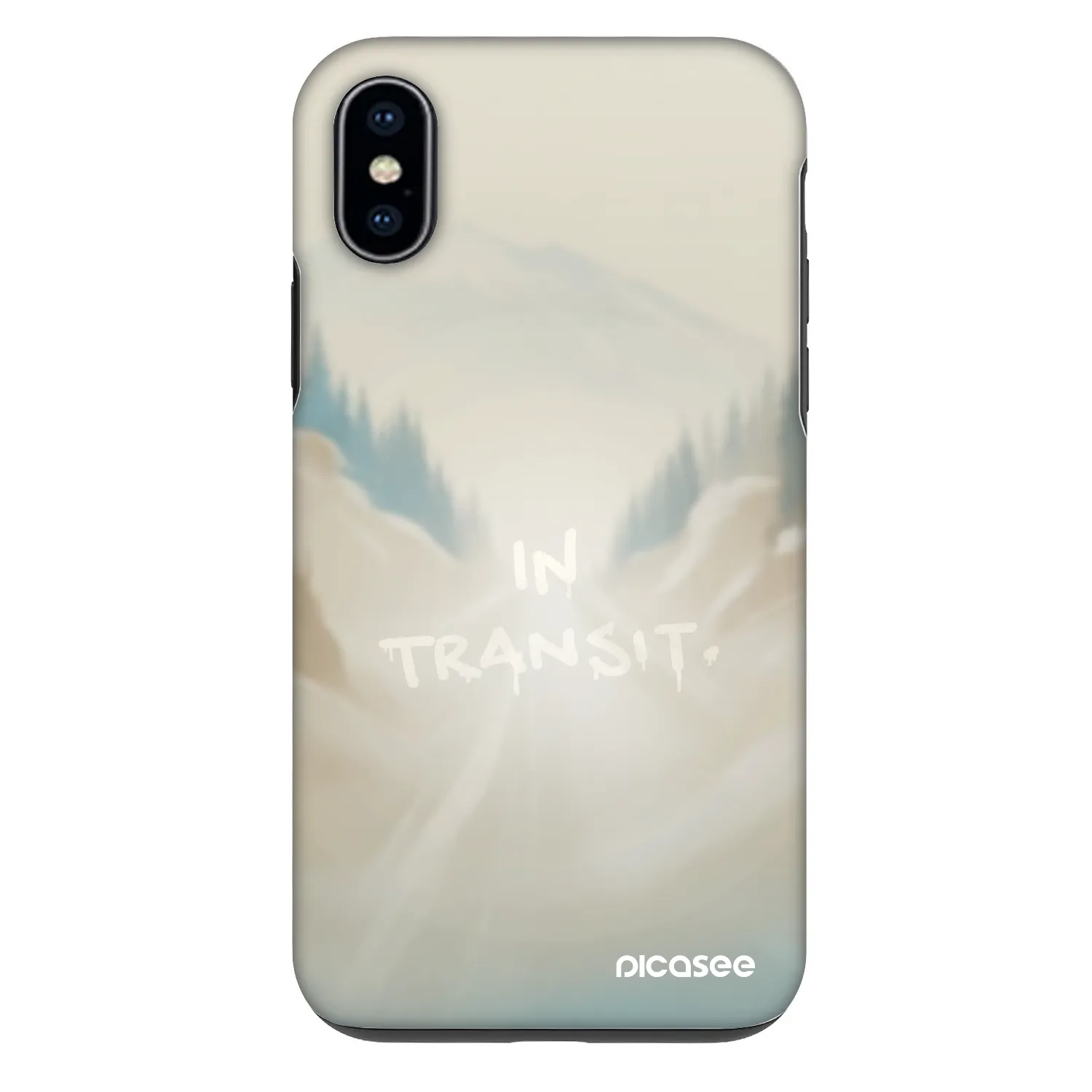 Picasee Fashion Case Apple iPhone X/XS - IN TRANSIT