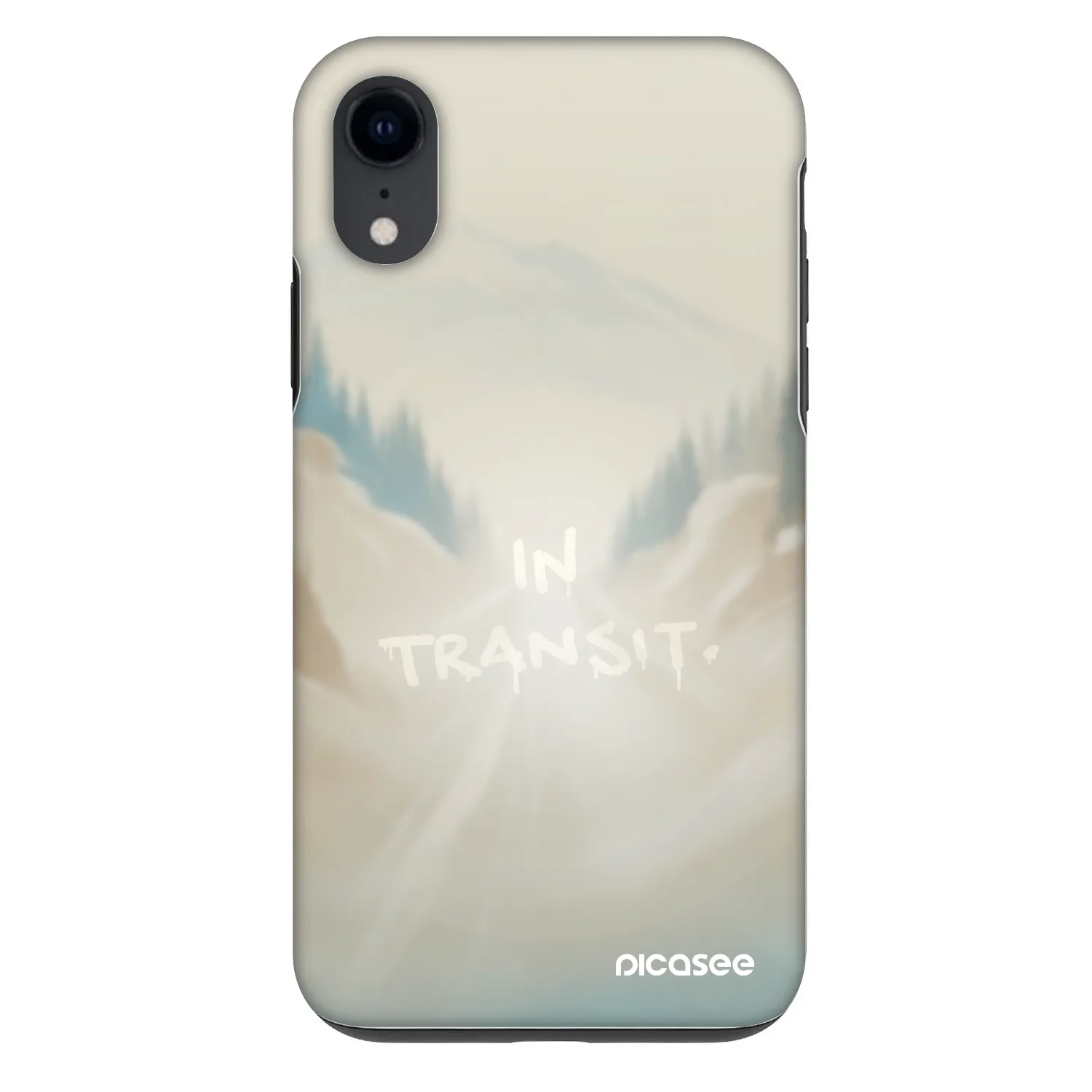 Picasee Fashion Case Apple iPhone XR - IN TRANSIT