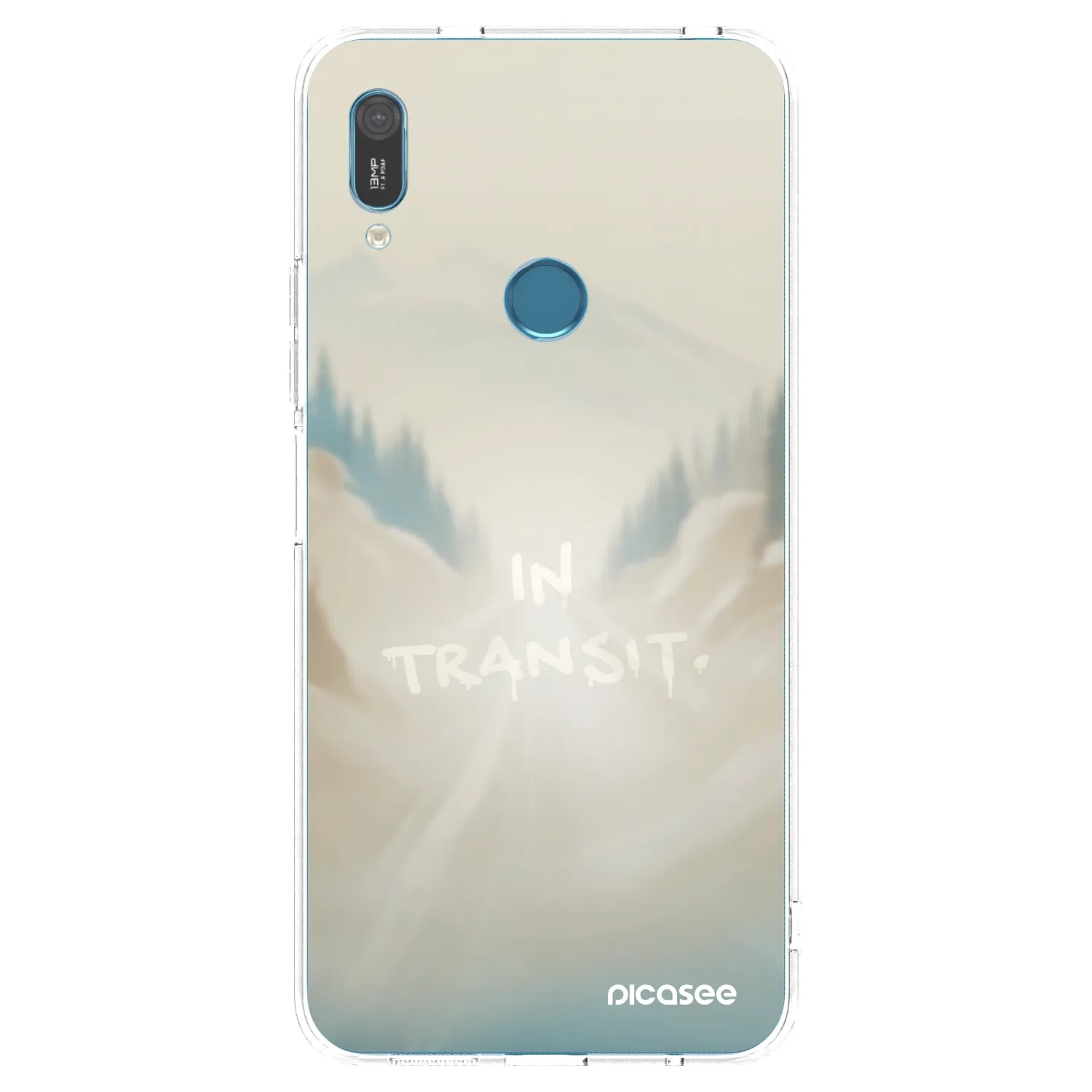 Picasee átlátszó szilikon tok az alábbi mobiltelefonokra Huawei Y6 2019 - IN TRANSIT