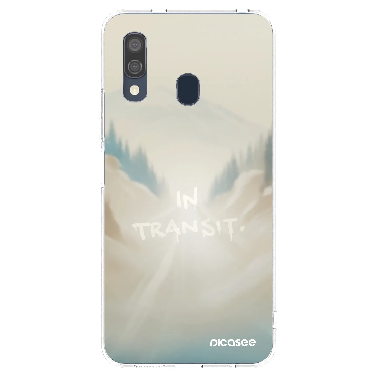 Picasee átlátszó szilikon tok az alábbi mobiltelefonokra Samsung Galaxy A40 A405F - IN TRANSIT