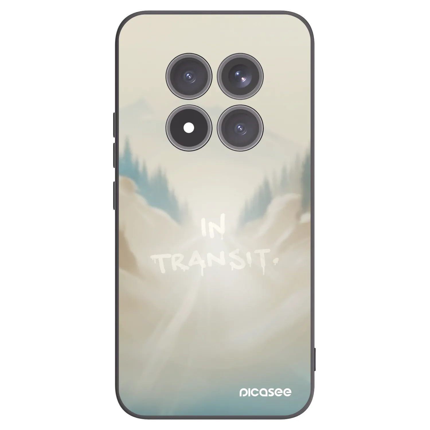 Picasee fekete szilikon tok az alábbi mobiltelefonokra Xiaomi Redmi Note 15 Pro+ - IN TRANSIT