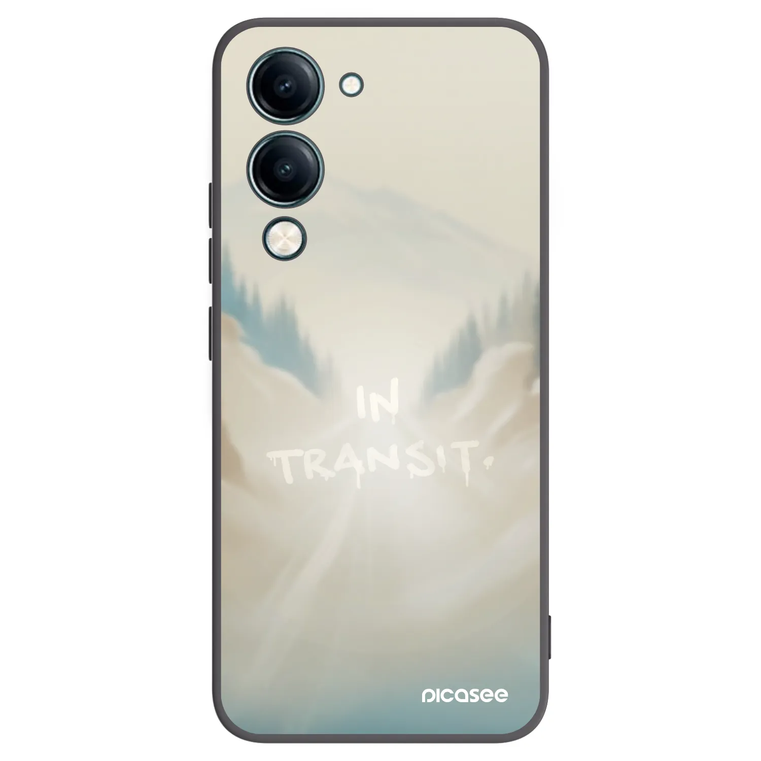 Picasee fekete szilikon tok az alábbi mobiltelefonokra Vivo Y29s 5G - IN TRANSIT