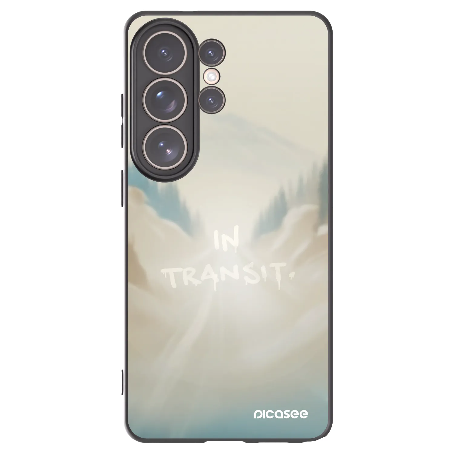 Picasee fekete szilikon tok az alábbi mobiltelefonokra Samsung Galaxy S26 Ultra - IN TRANSIT