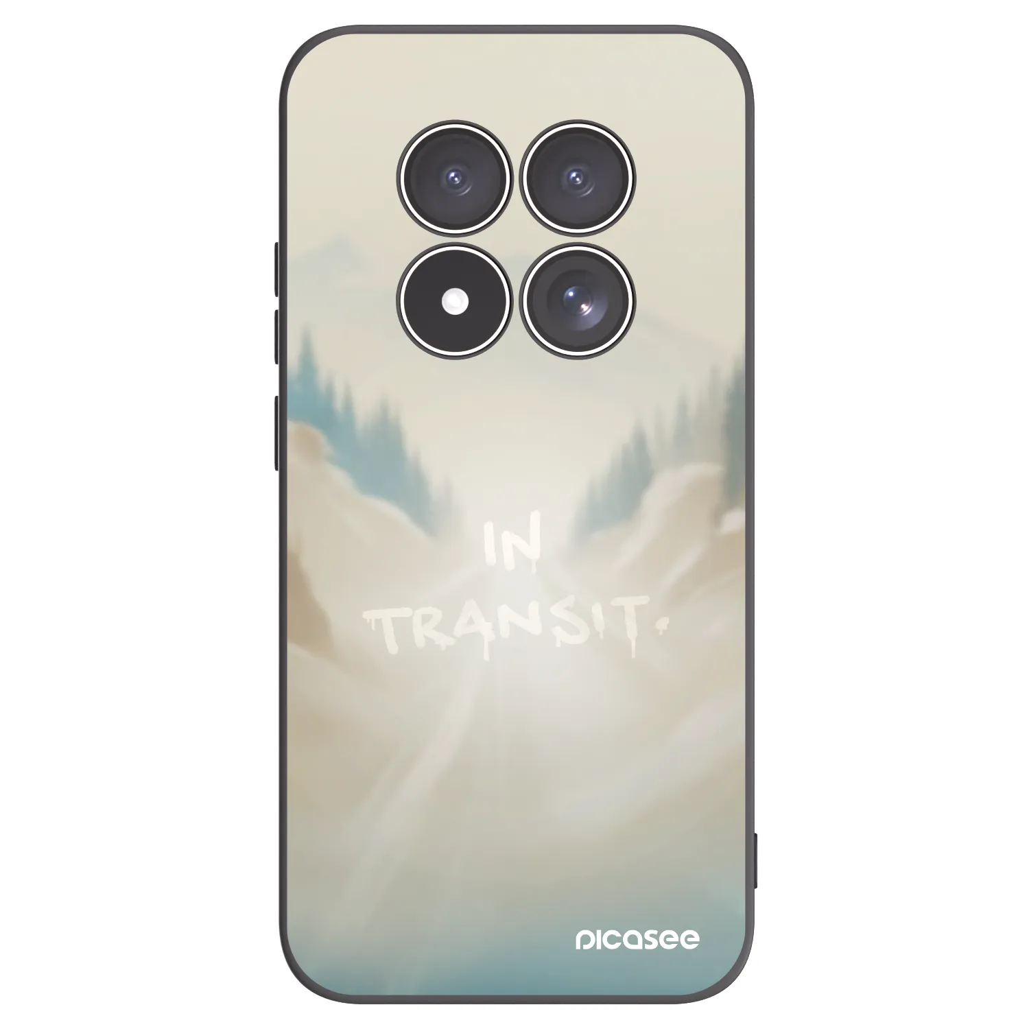 Picasee fekete szilikon tok az alábbi mobiltelefonokra Xiaomi Redmi Note 15 Pro 5G - IN TRANSIT