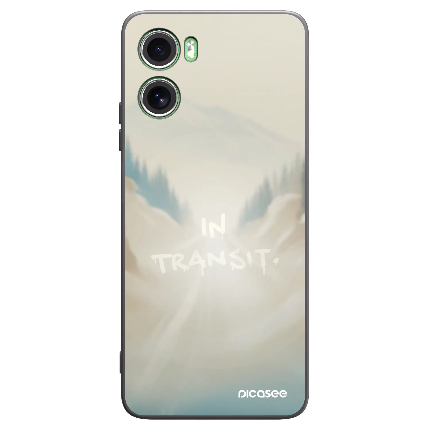 Picasee fekete szilikon tok az alábbi mobiltelefonokra Motorola Moto G06 - IN TRANSIT