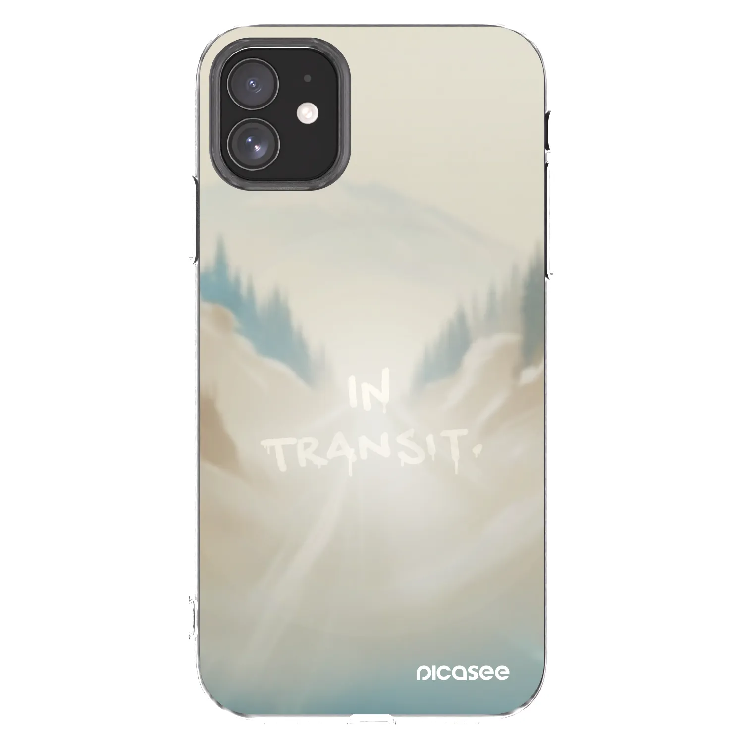 Picasee átlátszó szilikon tok az alábbi mobiltelefonokra Apple iPhone 11 - IN TRANSIT