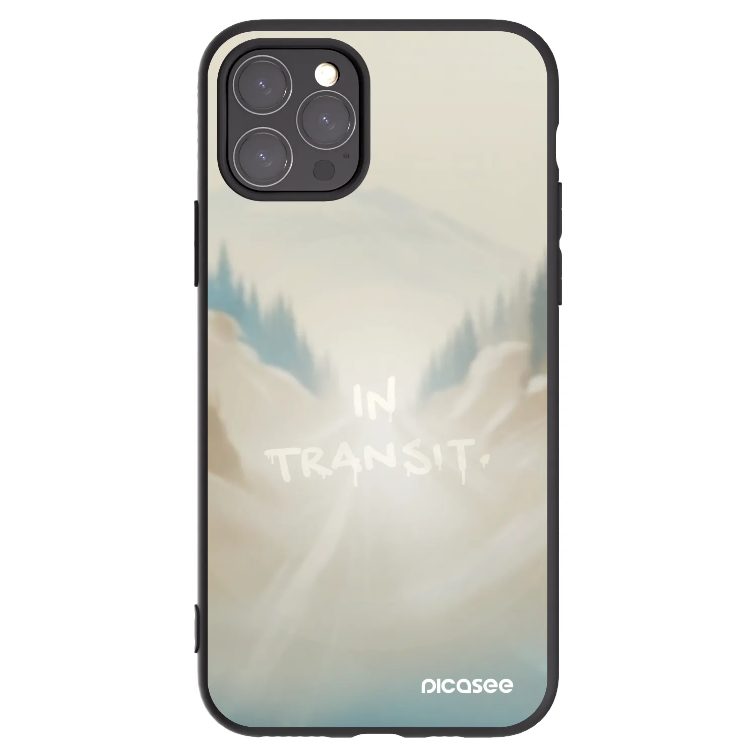 Picasee fekete szilikon tok az alábbi mobiltelefonokra Apple iPhone 11 Pro - IN TRANSIT