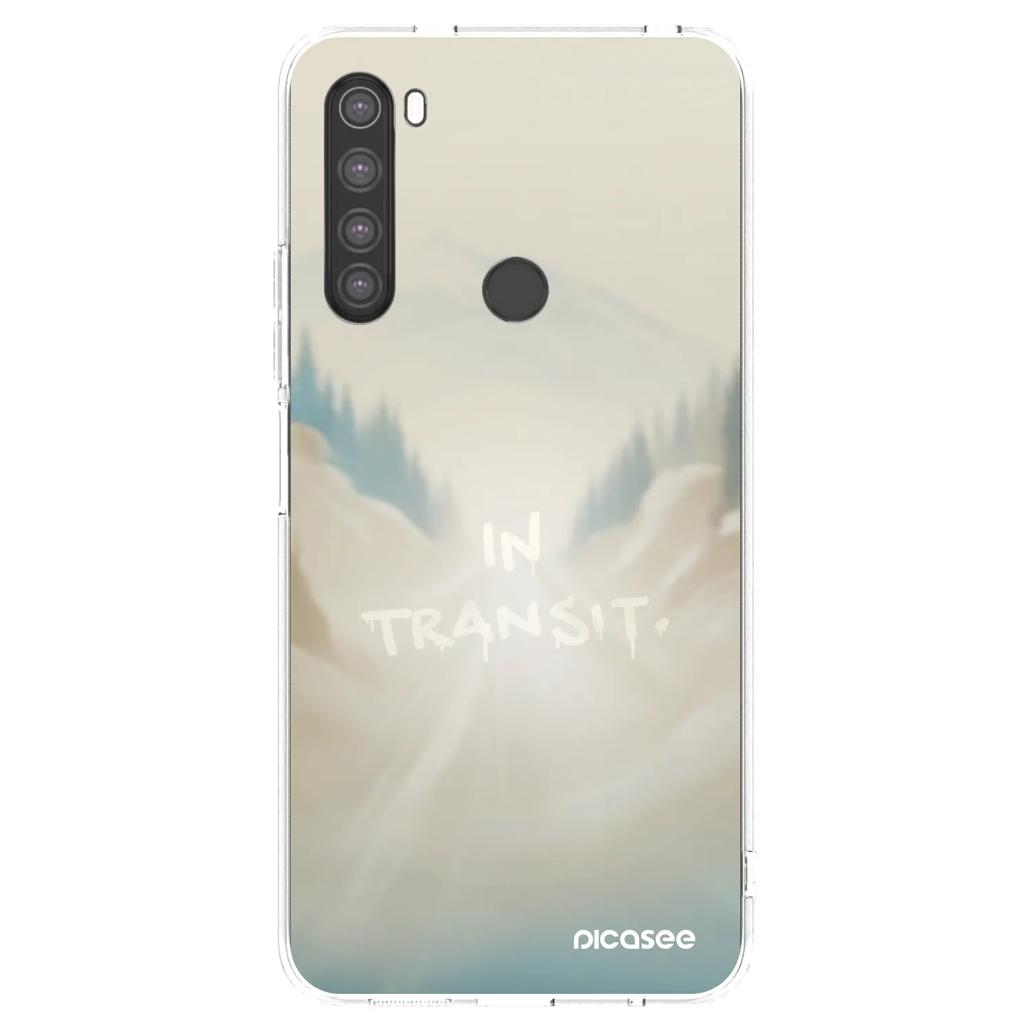 Picasee átlátszó szilikon tok az alábbi mobiltelefonokra Xiaomi Redmi Note 8 - IN TRANSIT