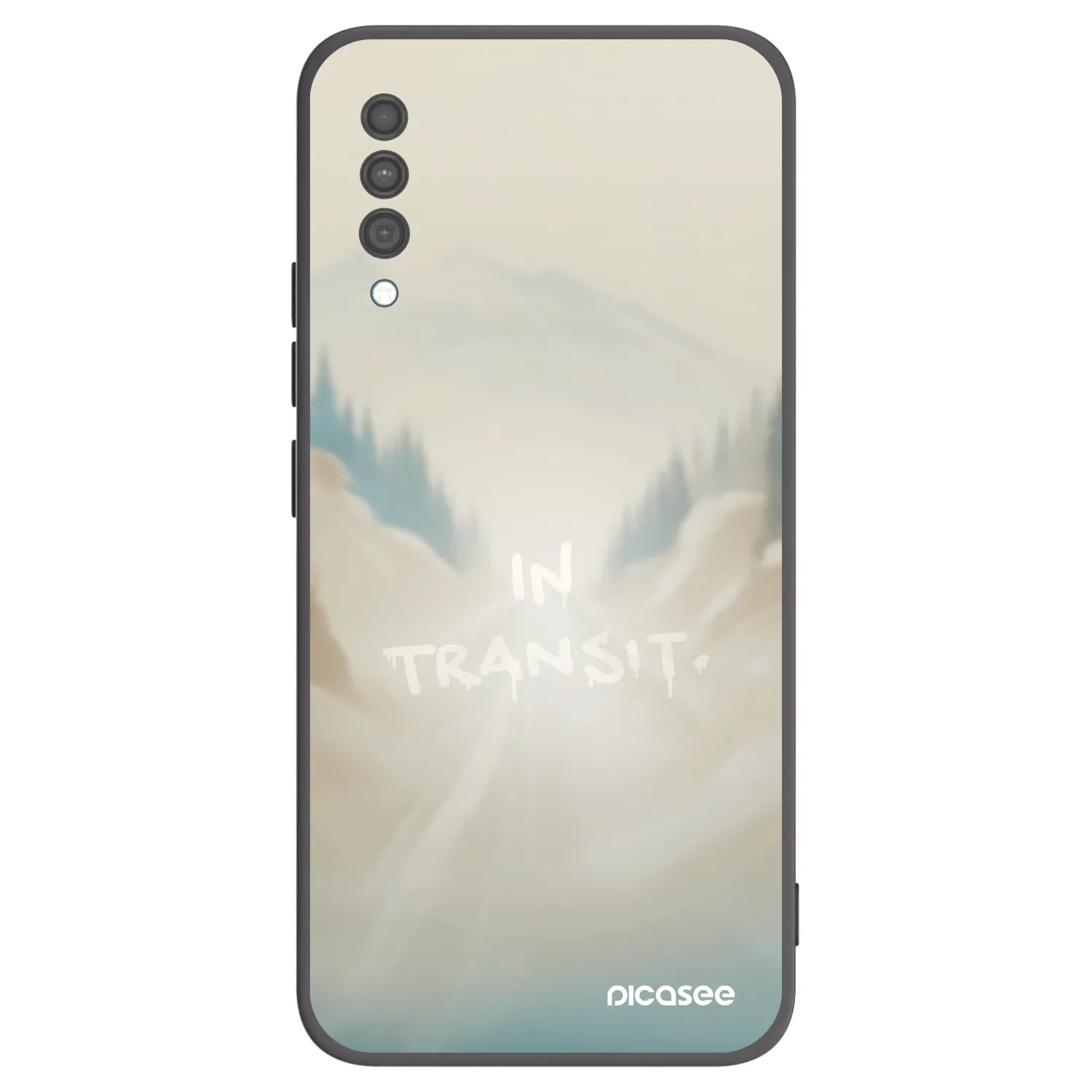 Picasee fekete szilikon tok az alábbi mobiltelefonokra Samsung Galaxy A30s A307F - IN TRANSIT