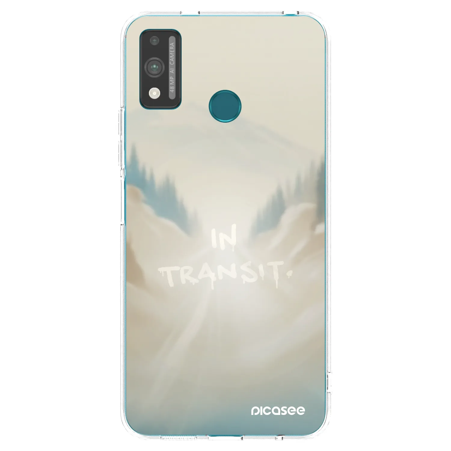 Picasee átlátszó szilikon tok az alábbi mobiltelefonokra Honor 9X Lite - IN TRANSIT