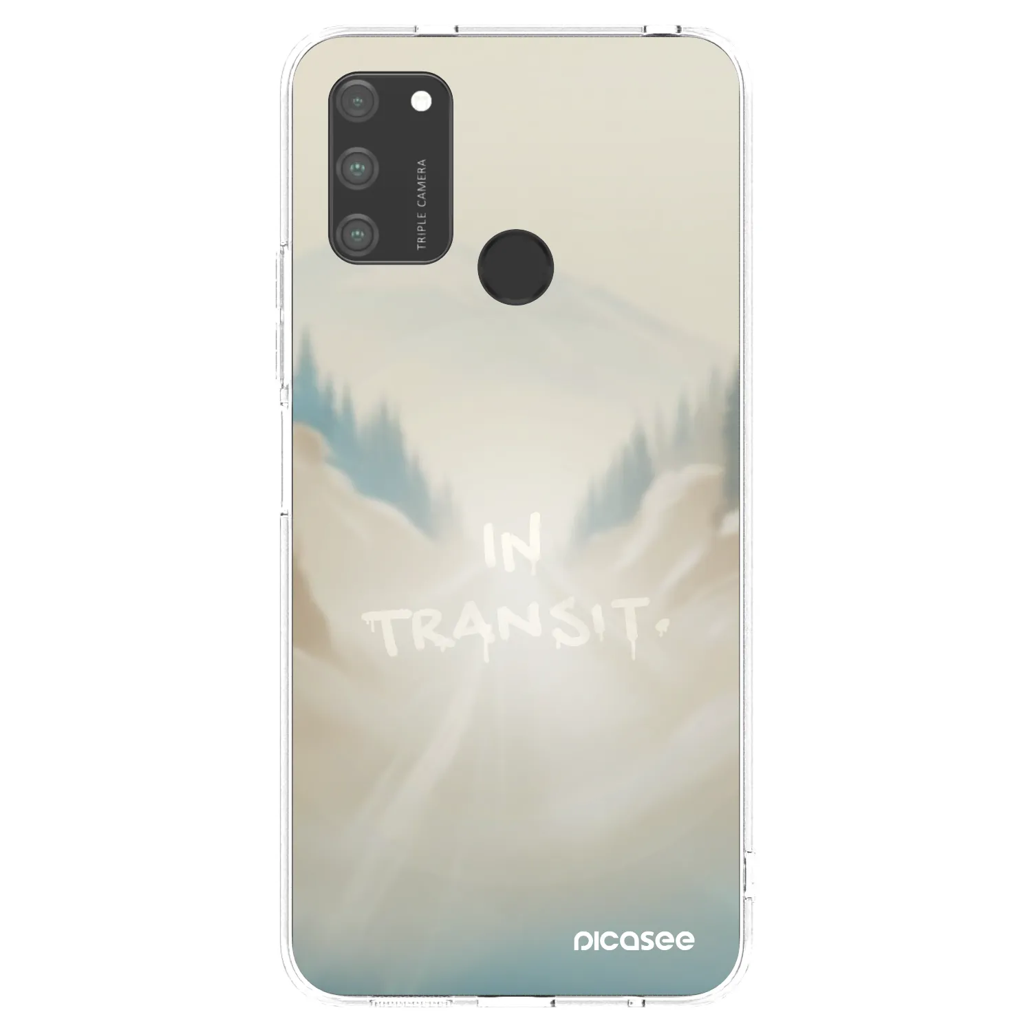 Picasee átlátszó szilikon tok az alábbi mobiltelefonokra Honor 9A - IN TRANSIT