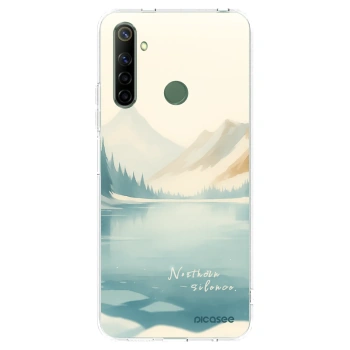 Picasee átlátszó szilikon tok az alábbi mobiltelefonokra Realme 6i - NOTHERN SILENCE