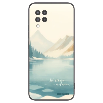 Picasee fekete szilikon tok az alábbi mobiltelefonokra Samsung Galaxy A42 A426B - NOTHERN SILENCE