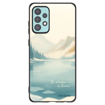 Picasee fekete szilikon tok az alábbi mobiltelefonokra Samsung Galaxy A72 A725F - NOTHERN SILENCE